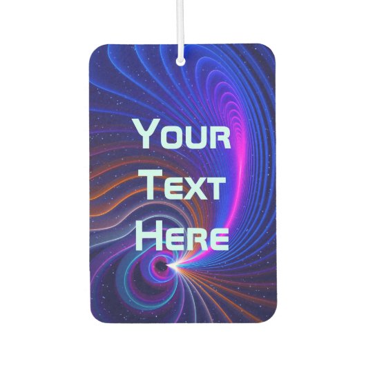 De ruimtekromming luchtverfrisser (Voorkant)