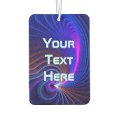 De ruimtekromming luchtverfrisser (Achterkant)