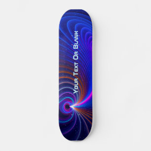 De ruimtekromming persoonlijk skateboard