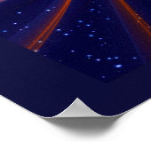 De ruimtekromming poster (Hoek)