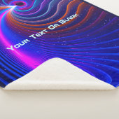 De ruimtekromming sherpa deken (3/4)