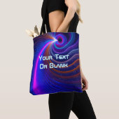 De ruimtekromming tote bag (Dichtbij)