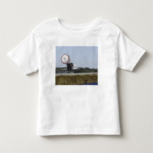 De ruimtependelAtlantis ontruimt zijn belemmerings Kinder Shirts (Voorkant)
