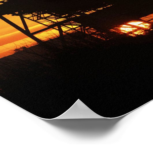 De ruimtependelAtlantis op het lanceerpad Poster (Hoek)