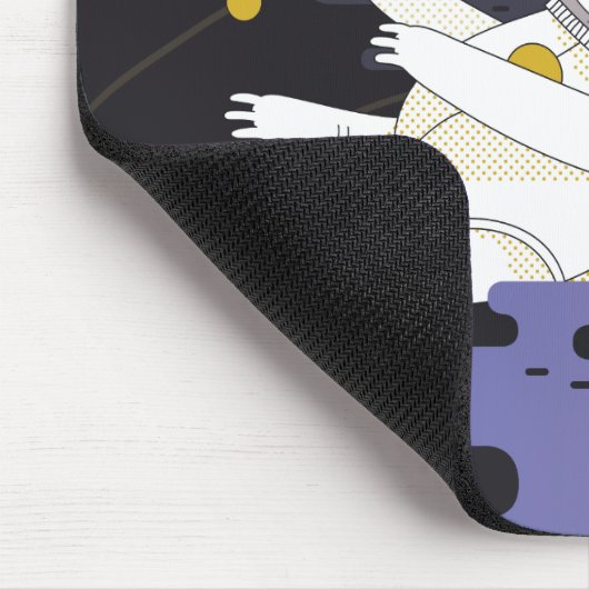 de ruimtevaarder muismat (Hoek)