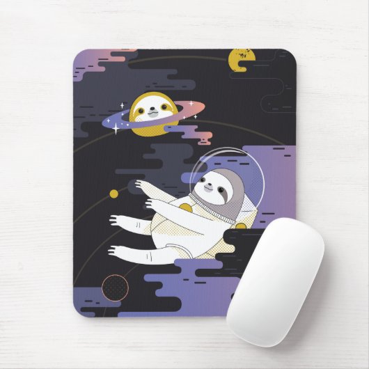 de ruimtevaarder muismat (Met muis)