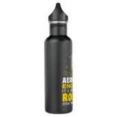 De ruimtevaartingenieur is niet zo'n beetje als zi waterfles  (Links)