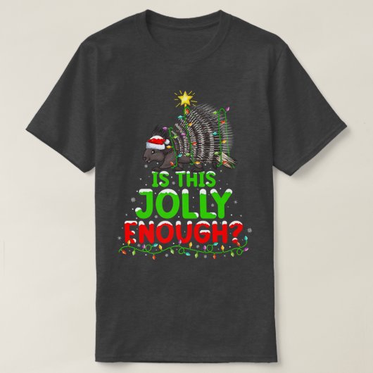 De ruimteverlichting van Xmas is dit grof genoeg p T-shirt (Design voorkant)