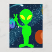 De RuimteVreemdeling van Greenpeace Briefkaart (Voorkant)