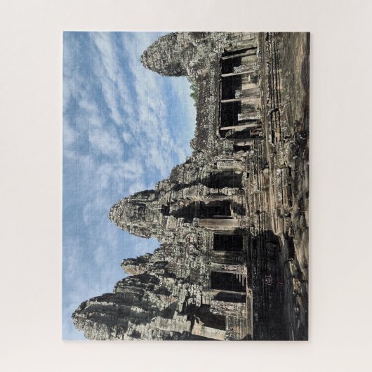 De ruïnes van Angkor Thom Cambodja Legpuzzel (Verticaal)