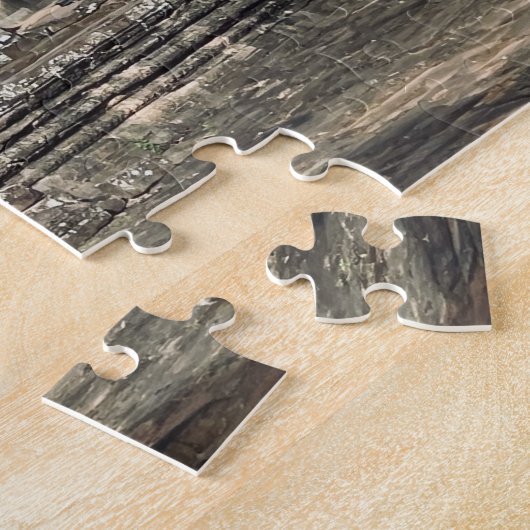 De ruïnes van Angkor Thom Cambodja Legpuzzel (Zijkant)