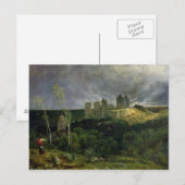 De ruïnes van Chateau DE Pierrefonds, 1861 Briefkaart (Voorkant / Achterkant)