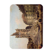 De ruïnes van de oude Kreuzkirche, Dresden Magneet (Verticaal)