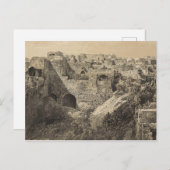 De ruïnes van de pool Bethesda in Jeruzalem Briefkaart (Voorkant / Achterkant)