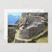 De Ruïnes van de Sleep van Inca Briefkaart (Voorkant / Achterkant)