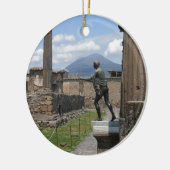 De ruïnes van Pompeii Keramisch Ornament (Links)