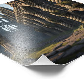 De ruïnes van Whitby Abbey Foto Afdruk (Hoek)