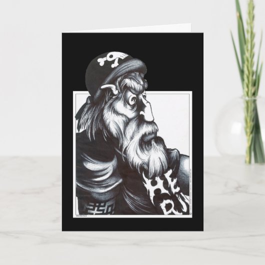 De Ruiter van de hel Kaart (Voorkant)