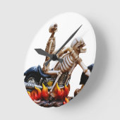 De Ruiter van het skelet Ronde Klok (Hoek)