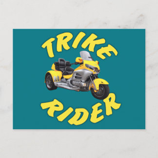 De Ruiter van Trike in Geel Briefkaart