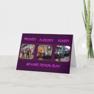 De Rum van de demon - Kaart