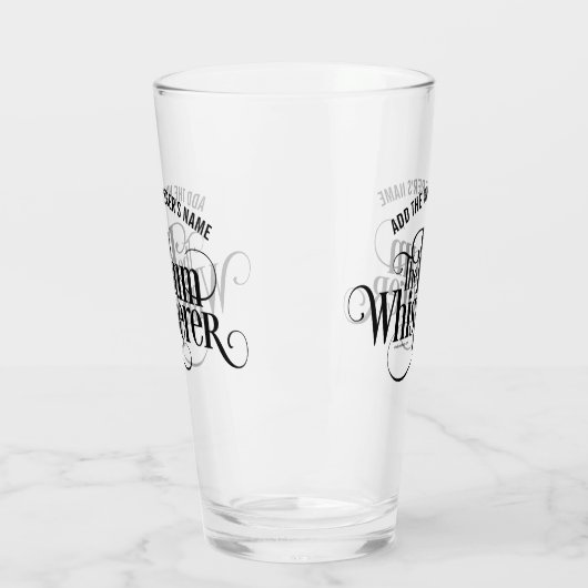 De Rum Whisperer Glas (Links)