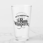 De Rum Whisperer Glas (Voorkant)