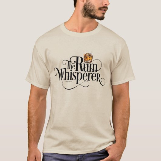 De Rum Whisperer T-Shirt (Voorkant)