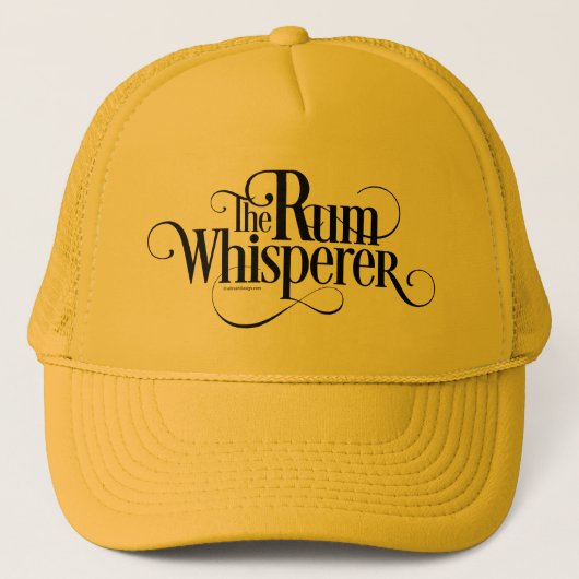 De Rum Whisperer Trucker Pet (Voorkant)