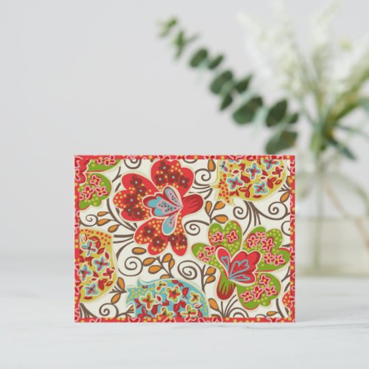 De Rumba Dance - Briefkaart van Cream (Staand voorkant)