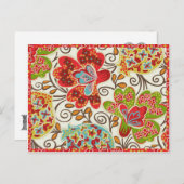 De Rumba Dance - Briefkaart van Cream (Voorkant / Achterkant)