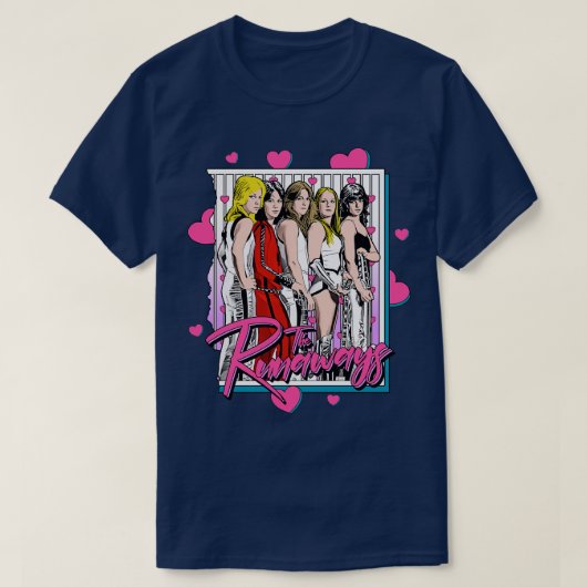 De Runaways Cherry Bomb T-shirt (Design voorkant)