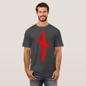 De Rune Nauthiz (rood) T-shirt (Voorkant volledig)