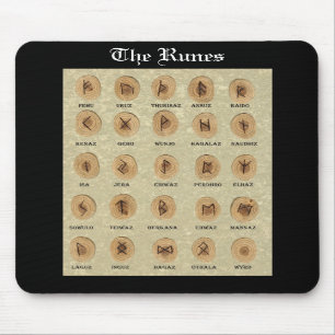 De Runes mousepad Muismat