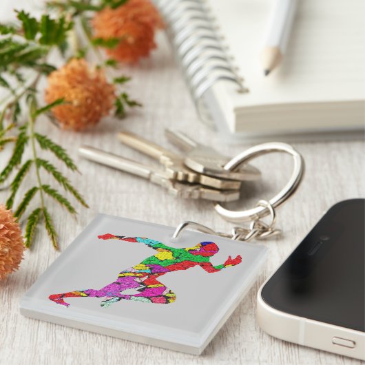 De Runner Sleutelhanger (Voorkant Rechts)