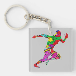 De Runner Sleutelhanger