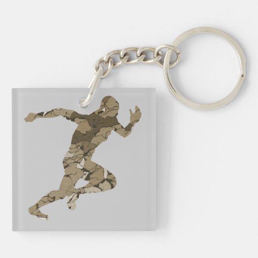 De Runner Sleutelhanger (Achterkant)