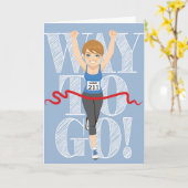 De Runner van de felicitatie Kaart (Gele Bloem)