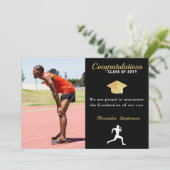 De runnerklasse van het spoor van de aankondiging (Staand voorkant)