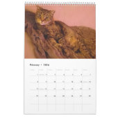 De Rupie Shop Cute Cat Calendar Kalender (Feb 2026)