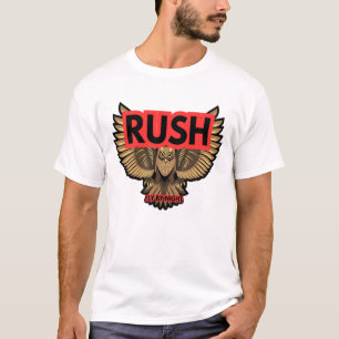 De rush band retro t-shirt