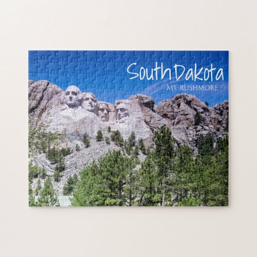 De Rushmore National Parks uitdagende Legpuzzel (Horizontaal)