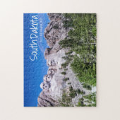 De Rushmore National Parks uitdagende Legpuzzel (Verticaal)