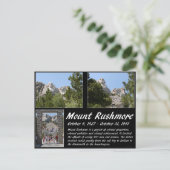 De Rushmore reeks #1 Briefkaart (Staand voorkant)