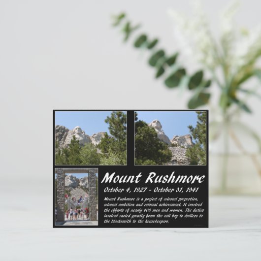 De Rushmore reeks #1 Briefkaart (Staand voorkant)