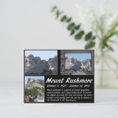 De Rushmore reeks #2 Briefkaart (Staand voorkant)