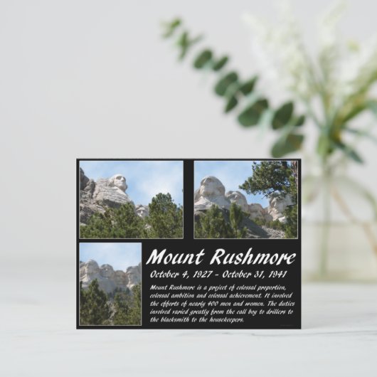 De Rushmore reeks #3 Briefkaart (Staand voorkant)