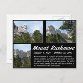 De Rushmore reeks #3 Briefkaart (Voorkant / Achterkant)