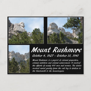 De Rushmore reeks #3 Briefkaart