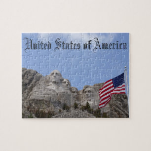 De Rushmore Verenigde Staten van Amerika Puzzle Legpuzzel